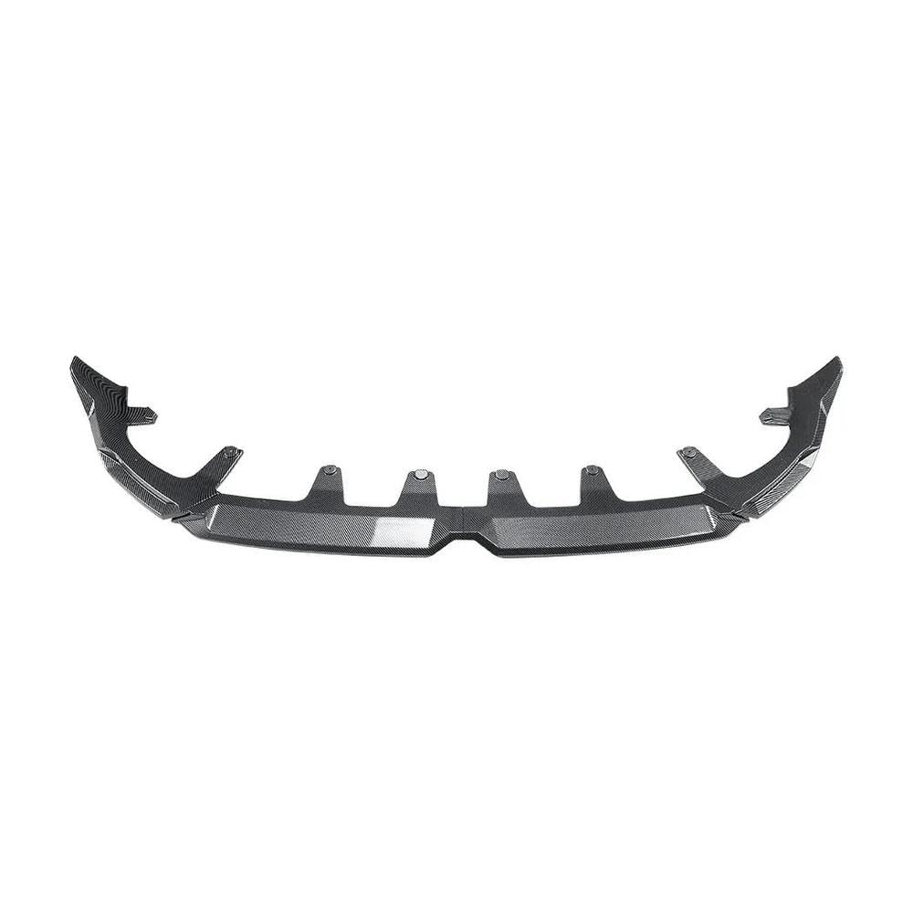 Automobilindustrie Auto Vorderen Stoßfänger Kinn Lip Diffusor Body Kits Für BMW X3 G45 M Sport 2025 Unteren Splitter Lip Trim Spoiler(Carbon Look) von BANBE