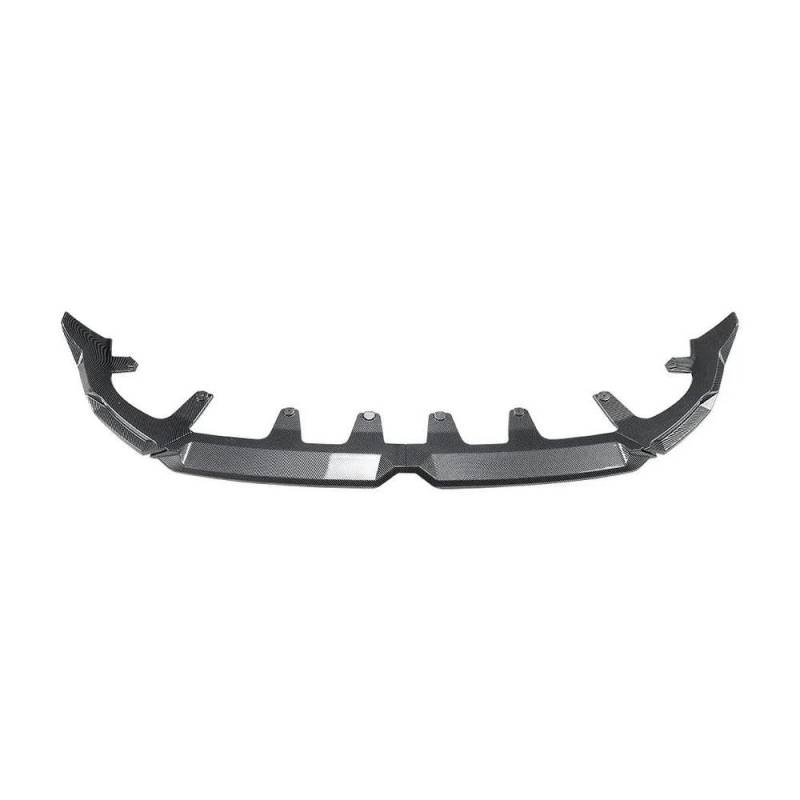 Automobilindustrie Auto Vorderen Stoßfänger Kinn Lip Diffusor Body Kits Für BMW X3 G45 M Sport 2025 Unteren Splitter Lip Trim Spoiler(Carbon Look) von BANBE
