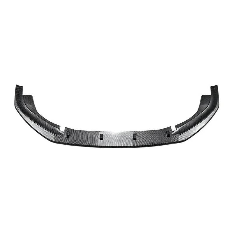 Automobilindustrie Frontstoßstange Canard Lip Guard Kinn Unterer Splitter Diffusor Spoiler Kits Für Golf 6 R Für MK6 R Für R20 2008-2013(Carbon Look) von BANBE