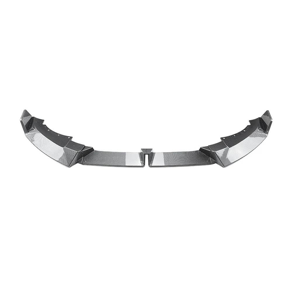 Automobilindustrie Für BMW X6 G06 LCI 2023+ Sport 3pcs/Set Auto Frontstoßstange Lip Splitter Diffusor Body Kit Spoiler Trim(Carbon Printing) von BANBE