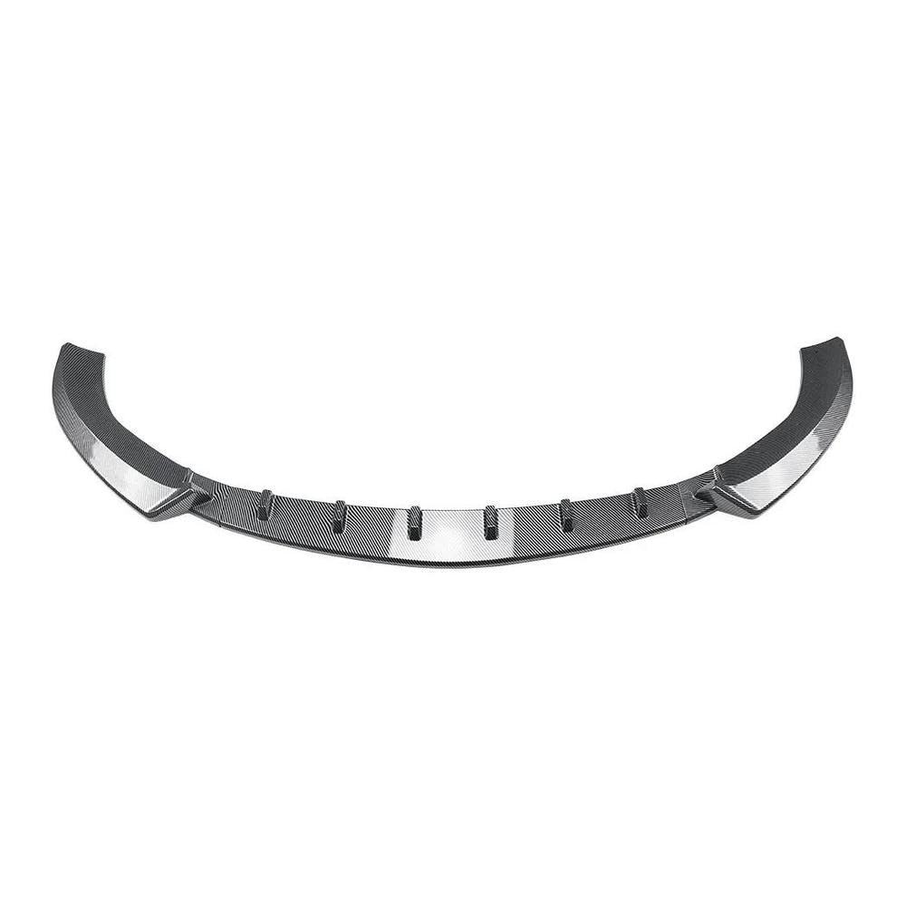 Automobilindustrie Für Benz E-Klasse W213 E63 AMG 2016-2020 Schwarz Carbon Auto Front Stoßstange Lip Splitter Diffusor Körper Kit Spoiler Trim(Carbon Printing) von BANBE