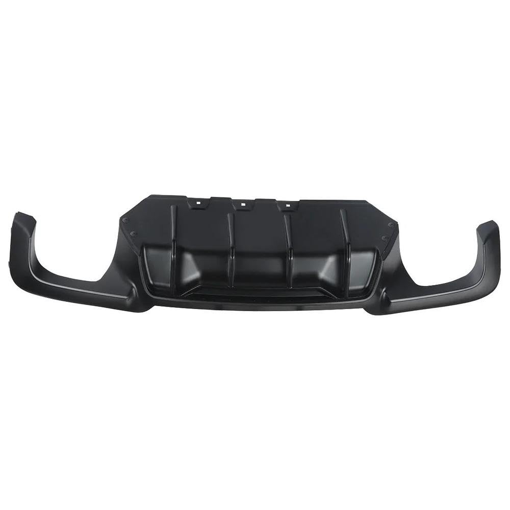 Automobilindustrie Für Bmw F10 F11 CS Stil Hinten Diffusor Lip Carbon Look Auto Body Kit 2011-2016 Hinten Stoßstange(Glossly Black) von BANBE