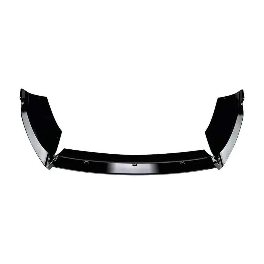 Automobilindustrie Für Ford Fiesta MK6 ST 2012-2017 Auto Front Lip Splitter Diffusor Body Kit Spoiler Stoßstange Wache Protector(Glossy Black) von BANBE