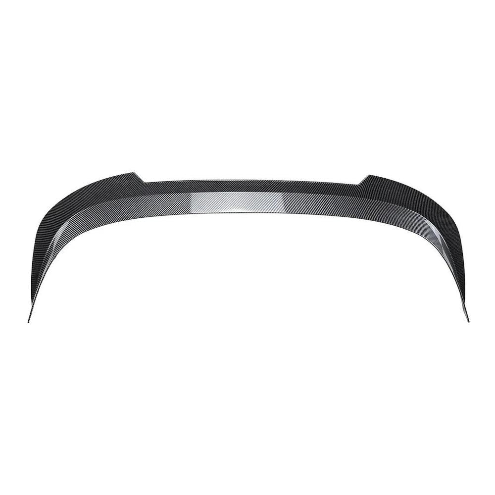 Automobilindustrie Für Golf 8 GTI R CS Auto Heckklappe Lip Body Kit Spoiler Flügel Limousine Schwarz Carbon Tuning Außenzubehör(Carbon Printing) von BANBE