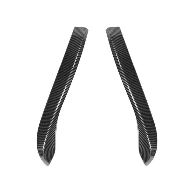 Automobilindustrie Für Golf 8 MK8 GTI Für MK8 Rline 2020-2024 Upgrade Auf Clubsport/CS Stil Front Stoßstange Seite Canard Spoiler Lip Splitter(Carbon Look) von BANBE