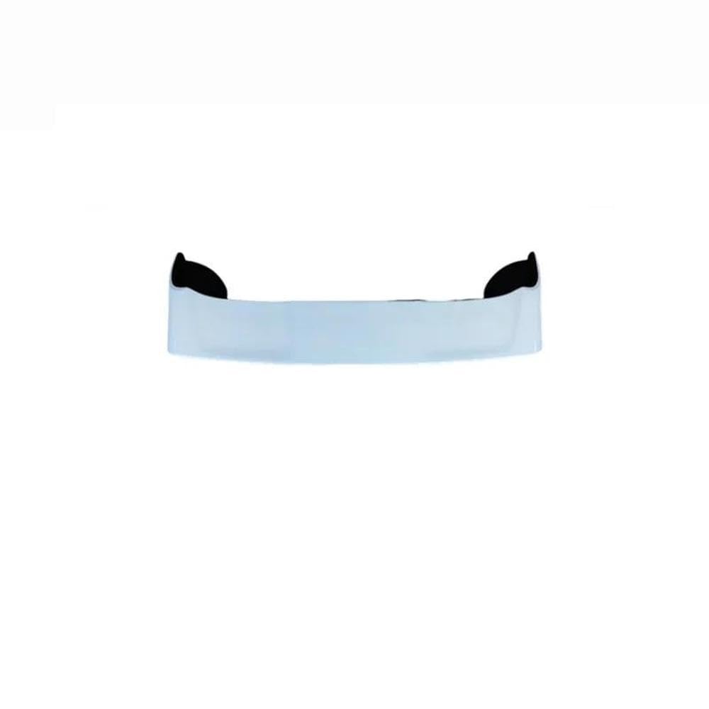 Automobilindustrie Für Mitsubishi Lancer Evo 2010-2014 Auto Heckklappe Lip Body Kit Spoiler Flügel Limousine Tuning Außenzubehör(White and Black) von BANBE