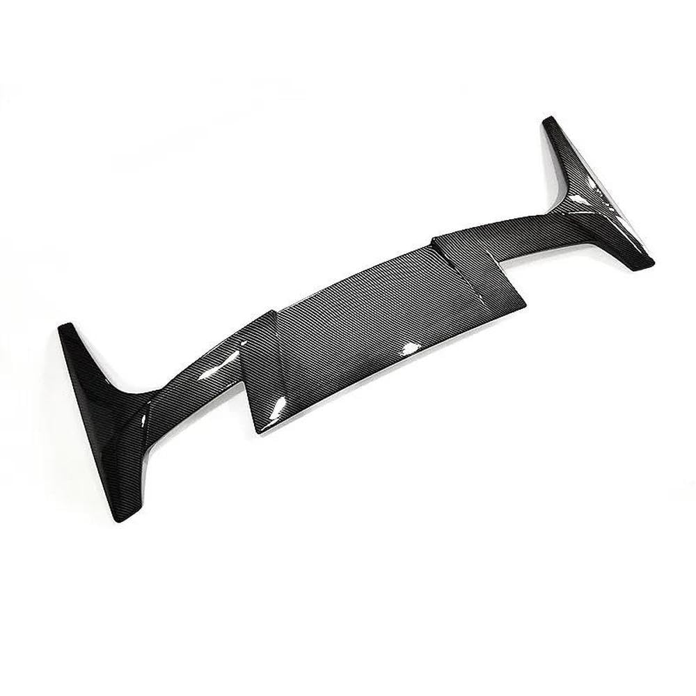 Automobilindustrie Für Tesla Model Y 2021-2023 Heckscheibe Dach Auto Spoiler Flügel ABS Kunststoff Carbon Außen Tuning Zubehör(Carbon Printing) von BANBE
