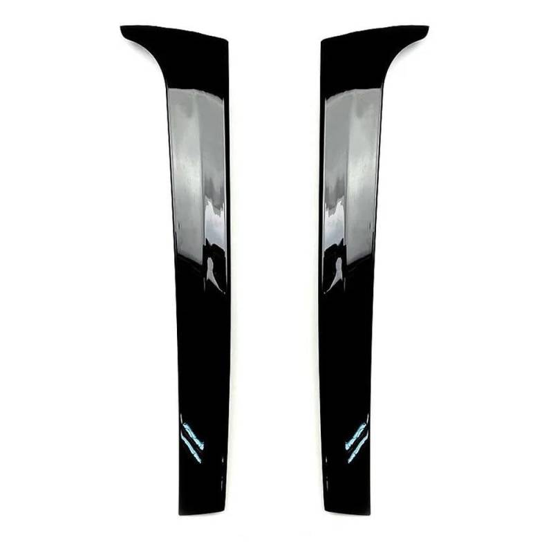 Automobilindustrie Für Touareg Gloss Black Auto Heckscheibe Seitenspoiler ABS Spoiler Splitter Canard Aufkleber Zubehör 2011-2017 von BANBE