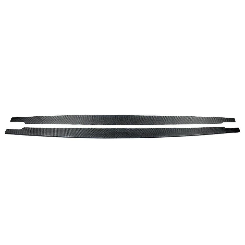 Automobilindustrie MP Style Seitenschweller Für BMW E90 E92 E93 M3 2005-2013 Carbon Print Verlängerungsplatte Splitter Diffusor Bodykits(Carbon look) von BANBE