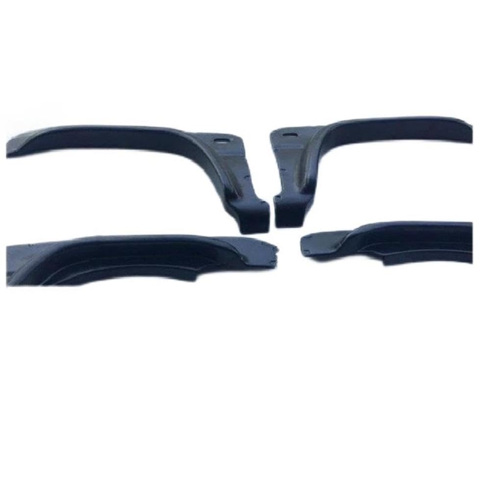 Autoteile 4 Stücke Auto Styling Mattschwarz Rad Augenbraue Kotflügel Schmutzfänger Kotflügel Spritzschutz Für Suzuki Jimny 2007-2017(4 pieces) von BANBE