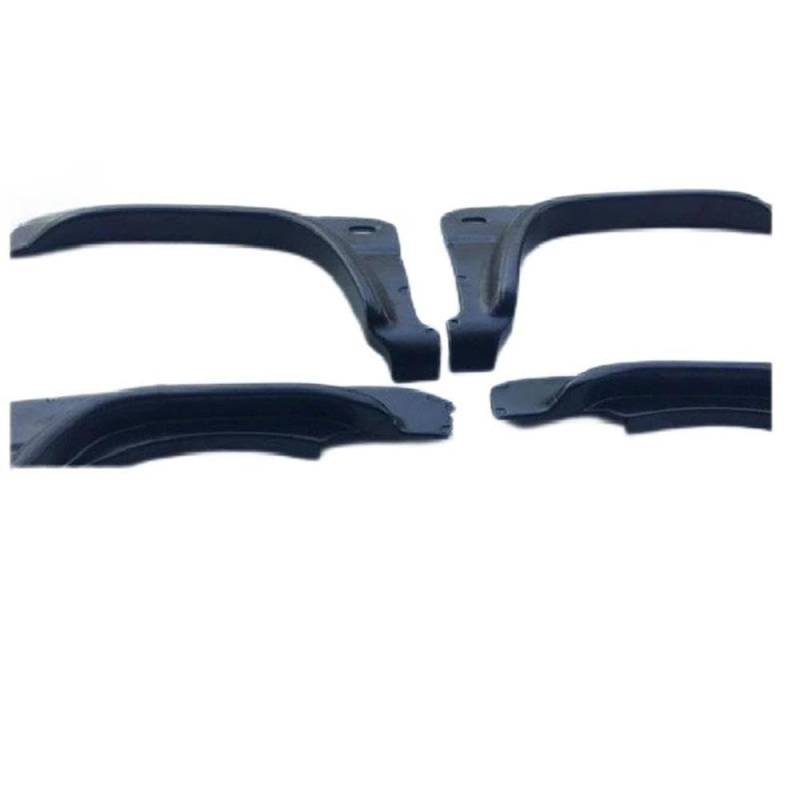 Autoteile 4 Stücke Auto Styling Mattschwarz Rad Augenbraue Kotflügel Schmutzfänger Kotflügel Spritzschutz Für Suzuki Jimny 2007-2017(4 pieces) von BANBE
