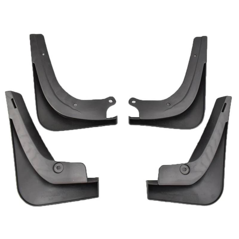 Autoteile 4Pcs Geformte Schmutzfänger Für Tesla Modell 3 2016~2021 Set Schmutzfänger Spritzschutz Klappe Kotflügel Vorn Hinten von BANBE