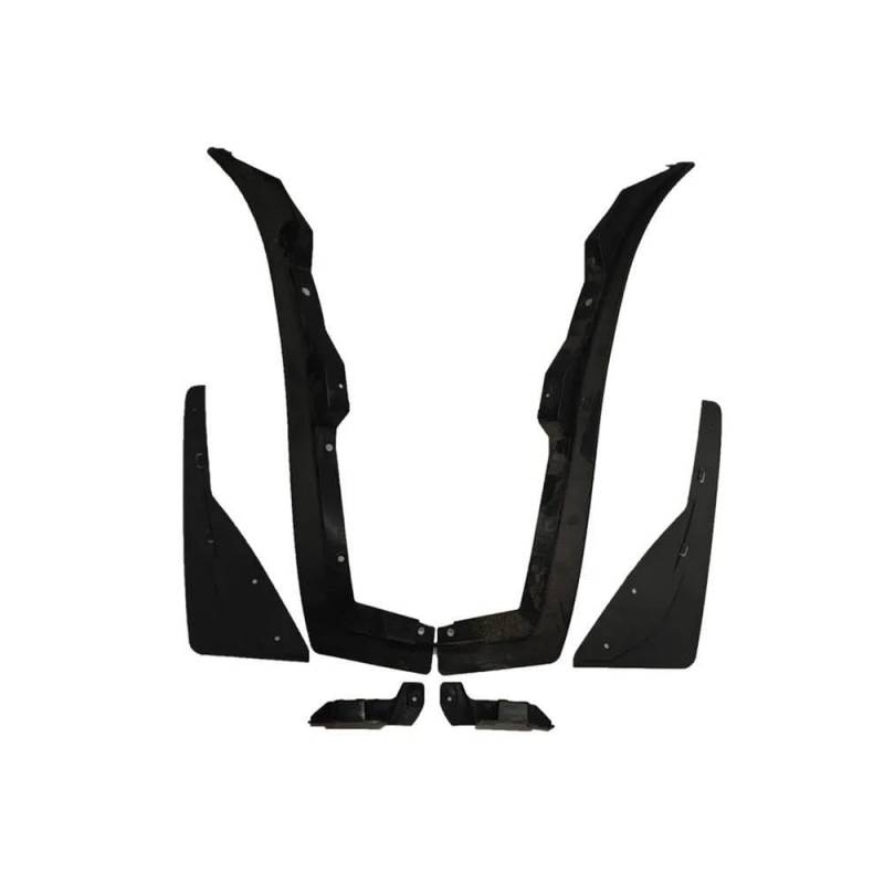 Autoteile 4x Für Chevrolet Camaro 2010 2011 2012 2013 2014 2015 Kotflügel Vorne Hinten Räder Kotflügel Schmutzfänger Zubehör von BANBE