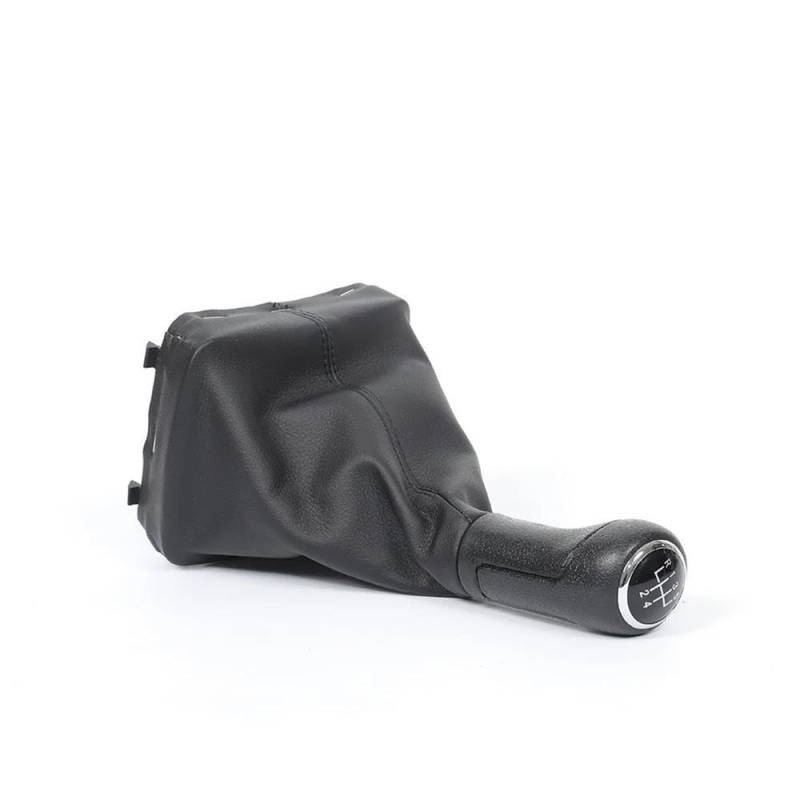 Autoteile 5-Gang-Schaltknauf Für Polo 9N 9N2 2002–2009 Auto-Schaltgetriebe Schalthebelmanschette Leder-Kofferraumabdeckung Ersatz(B 5 Speed) von BANBE