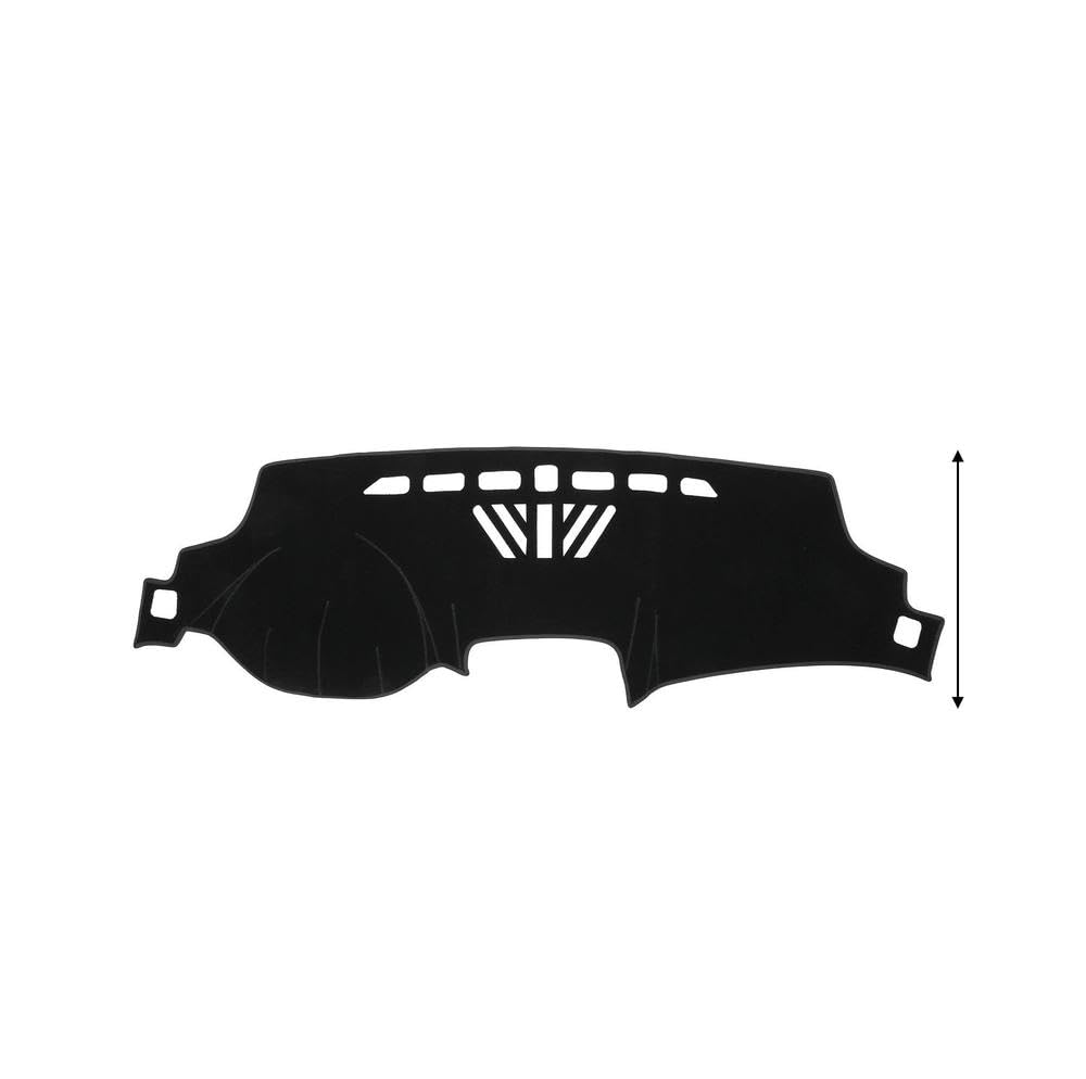Für Cadillac Cts 2014-2022 Sonnenschutzpad Schwarz Armaturenbrett-Abdeckungsmatte Autoteile(Black) von BANBE