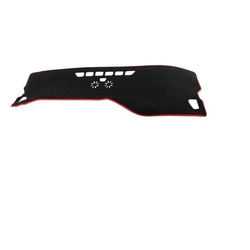 Für Chery Tiggo 7 Pro Max 2021~2023 Auto Dashboard Abdeckung Sonnenschutz Matte Instrument Panel Teppiche Zubehör Autoteile(A Red Side) von BANBE