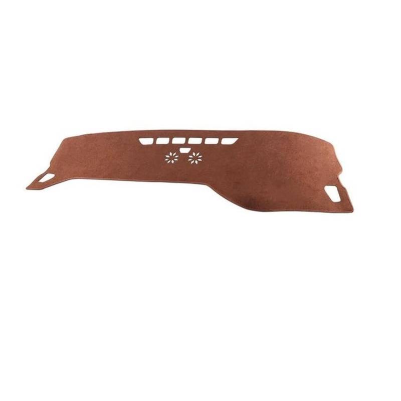Für Chery Tiggo 7 Pro Max 2021~2023 Auto Dashboard Abdeckung Sonnenschutz Matte Instrument Panel Teppiche Zubehör Autoteile(B Brown) von BANBE