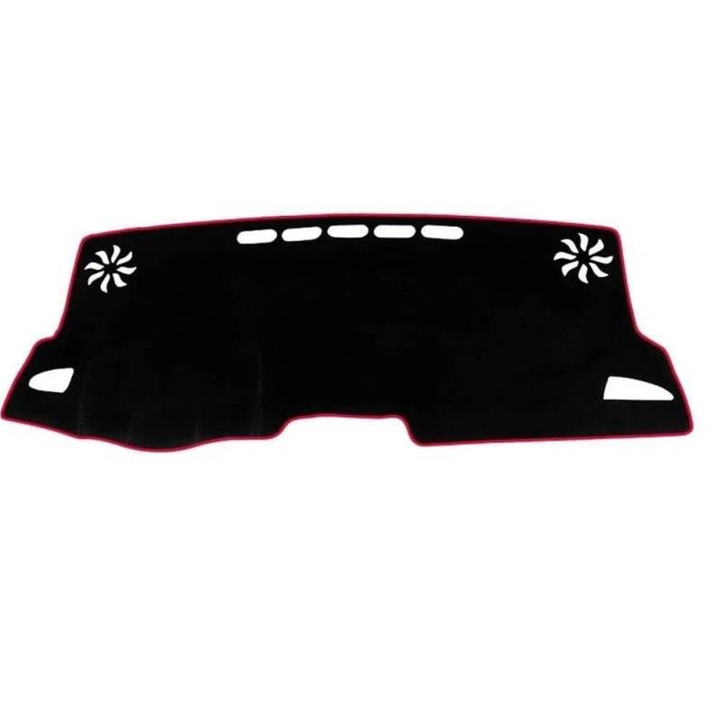 Für Corolla E210 2019~2024 Auto Dashboard Abdeckung Schatten Licht Matte Pad Teppiche Protector Autoteile(Rood,LHD) von BANBE
