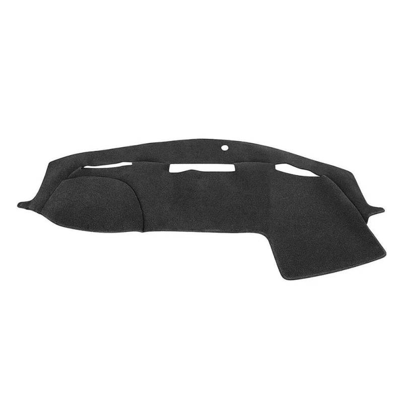 Für DODGE RAM 1500 2500 2011 2012 2013 2014 2015 2016 LHD Nur Auto Dashmat Dashboard Matte Dash Abdeckung Teppich Schwarz Autoteile von BANBE