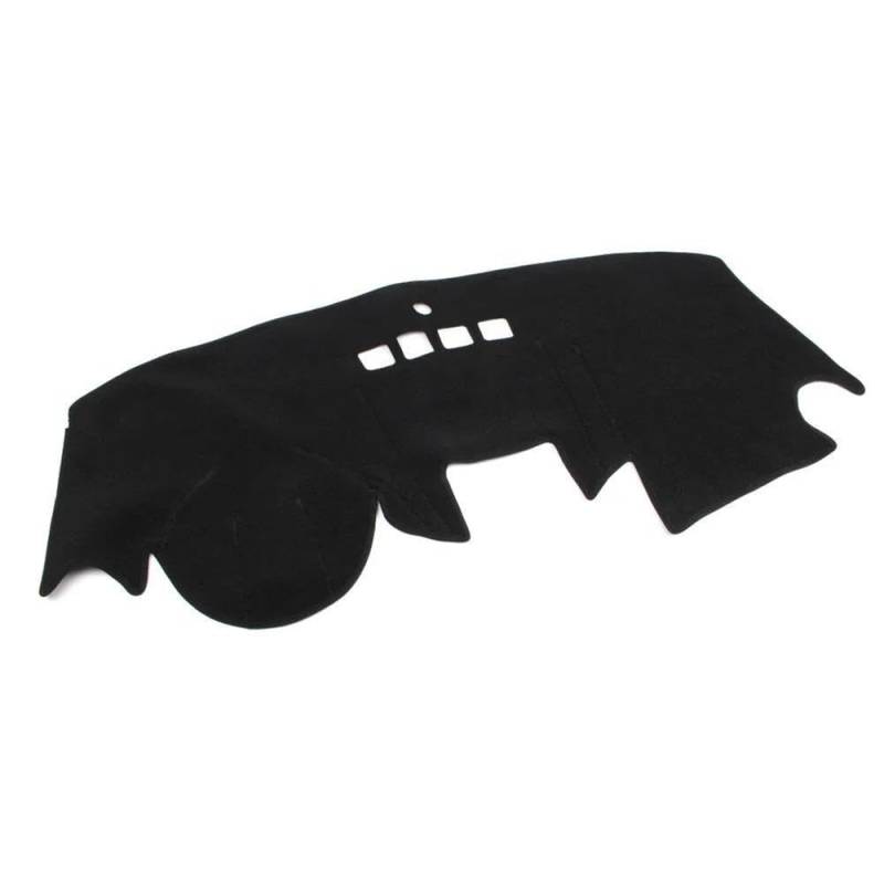 Für Fiesta 2009~2018 LHD Schwarz Auto Dash Matte Dashboard Abdeckung Dashmat Autoteile von BANBE