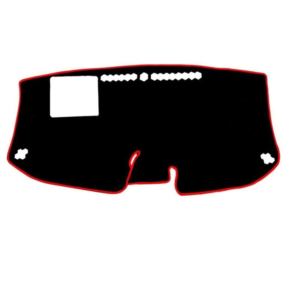 Für Geely Geometry C 2020~2022 Auto-Armaturenbrett-Sonnenschutz-Abdeckungspolster Instrumententisch rutschfeste Matte Innenzubehör Autoteile(with HUD Red Side) von BANBE
