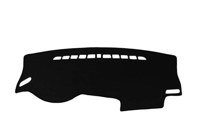 Für Golf 7 2013 2014 2015 2016 2017 2018 2019 Auto Armaturenbrett Abdeckung Sonnenschutz Vermeiden Licht Matte Pad Teppiche Zubehör Autoteile(A Black Side) von BANBE