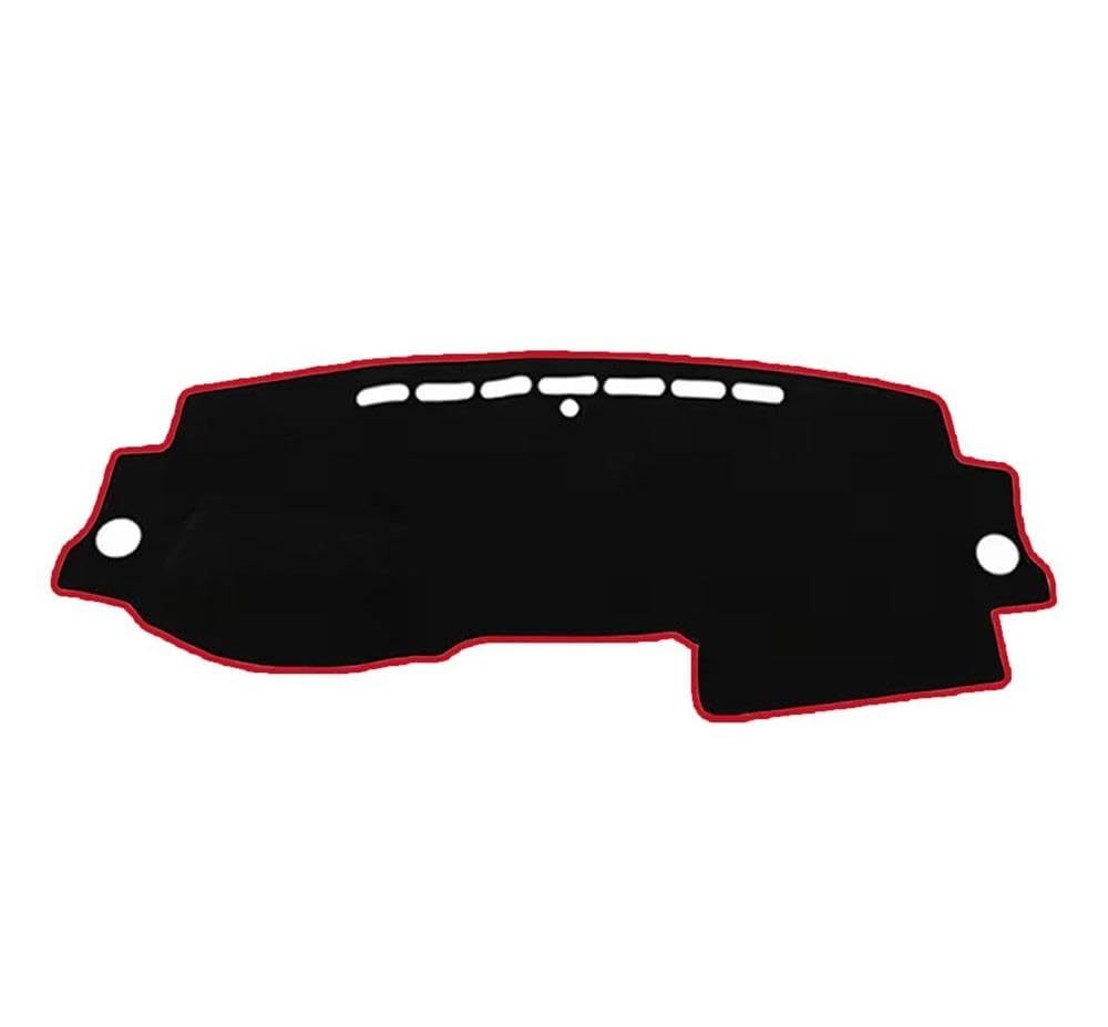 Für Honda CRV CR-V III MK3 2007~0 2011 Auto Dashboard Matte Sonnenschirm Schutz Teppich Dash Pad Dashmat Autoteile(Rood,LHD) von BANBE