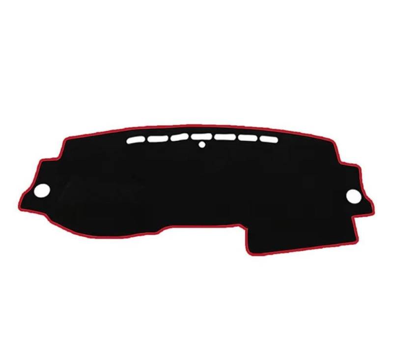 Für Honda CRV CR-V III MK3 2007~0 2011 Auto Dashboard Matte Sonnenschirm Schutz Teppich Dash Pad Dashmat Autoteile(Rood,LHD) von BANBE