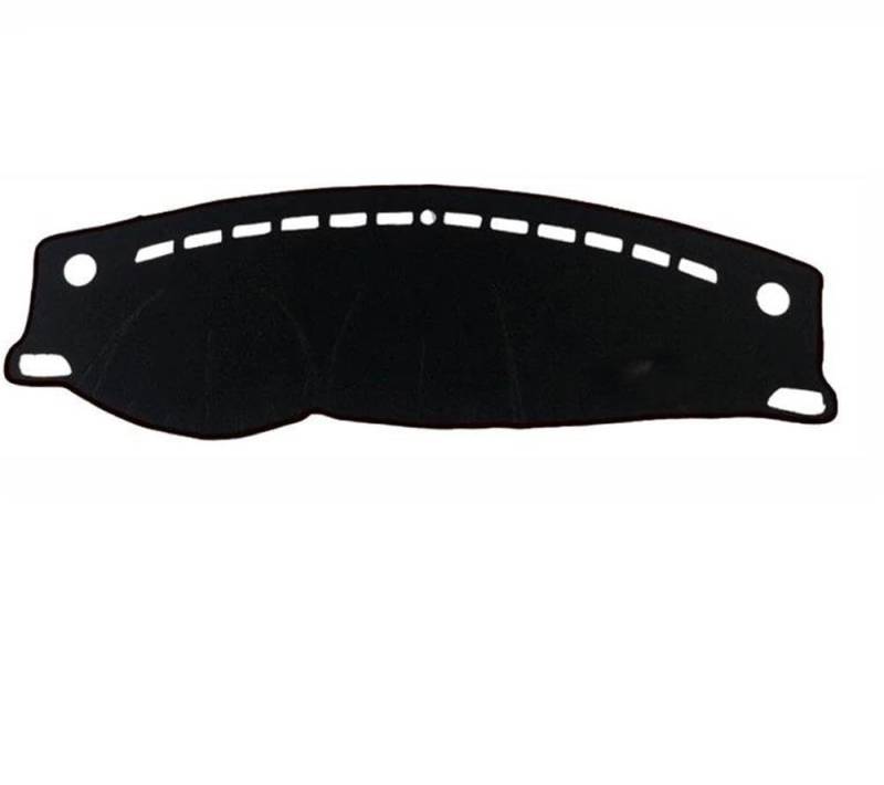 Für Huatai Bolig 2011-2020 Linkslenker Armaturenbrettmatte Teppichmatte Sonnenblende Zubehör Auto Armaturenbrettabdeckung Autoteile(Black) von BANBE