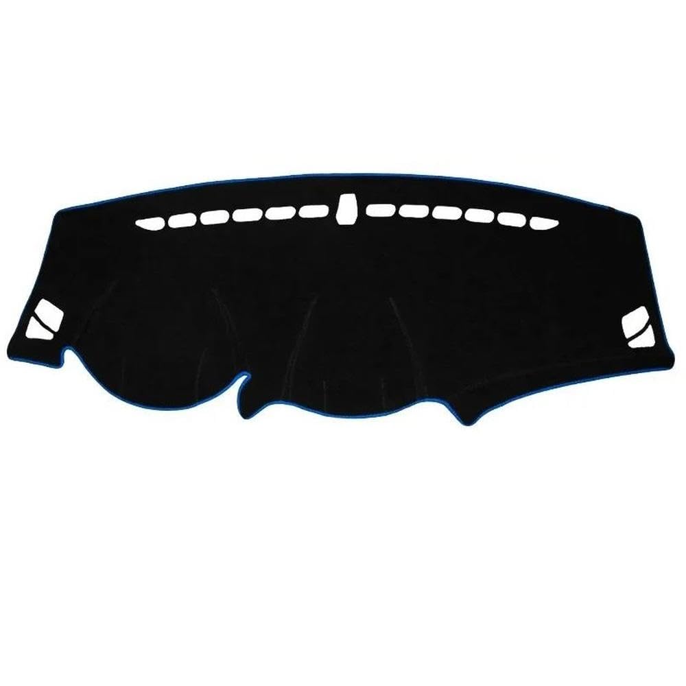 Für Hyundai Tucson LM Ix35 2010-2014 Auto Armaturenbrett Abdeckung Armaturenbrett Matte Sonnenschutz Rutschfeste Pad Innenausstattung Autoteile(Blue) von BANBE