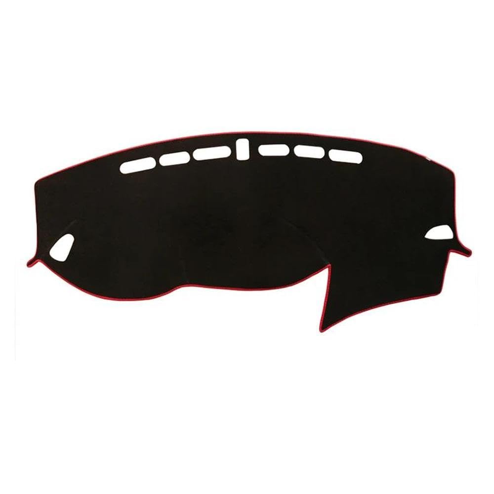 Für Hyundai Tucson TL 2015-2018 Auto Armaturenbrett Abdeckung Vermeiden Licht Pad Instrument Panel Teppiche Fall Zubehör Autoteile(Rood) von BANBE