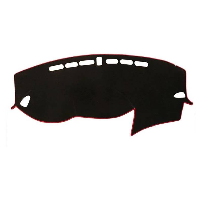 Für Hyundai Tucson TL 2015-2018 Auto Armaturenbrett Abdeckung Vermeiden Licht Pad Instrument Panel Teppiche Fall Zubehör Autoteile(Rood) von BANBE