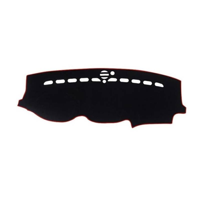 Für Jeep Grand Cherokee WK2 2011-2020 Armaturenbrettabdeckung Vermeiden Sie Licht Teppichmatte Autozubehör Autoteile(A Red) von BANBE