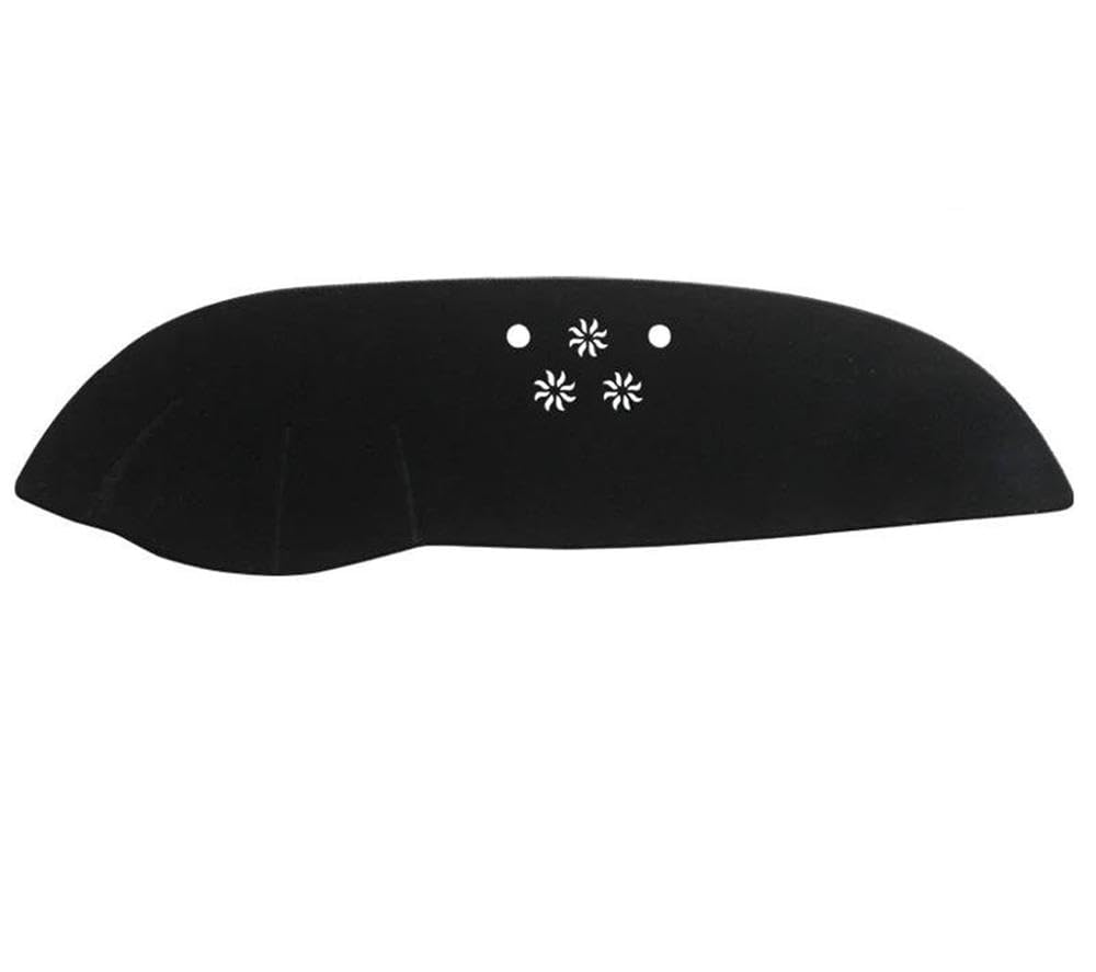 Für Kia 2015-2020 Autozubehör Auto Armaturenbrett Abdeckung Matte Sonnenschutz Pad Instrumententafel Teppiche Autoteile(Black) von BANBE
