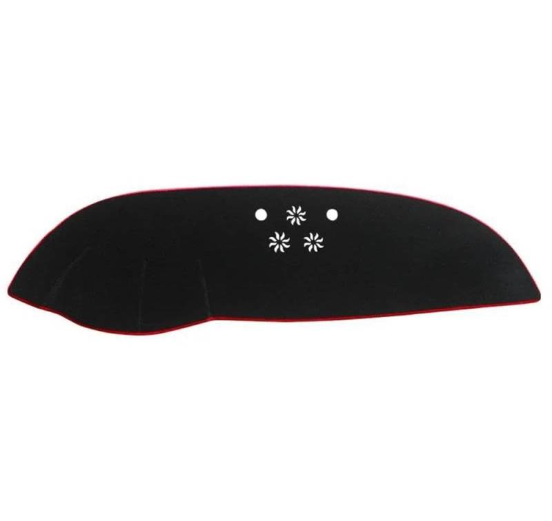 Für Kia 2015-2020 Autozubehör Auto Armaturenbrett Abdeckung Matte Sonnenschutz Pad Instrumententafel Teppiche Autoteile(Rood) von BANBE