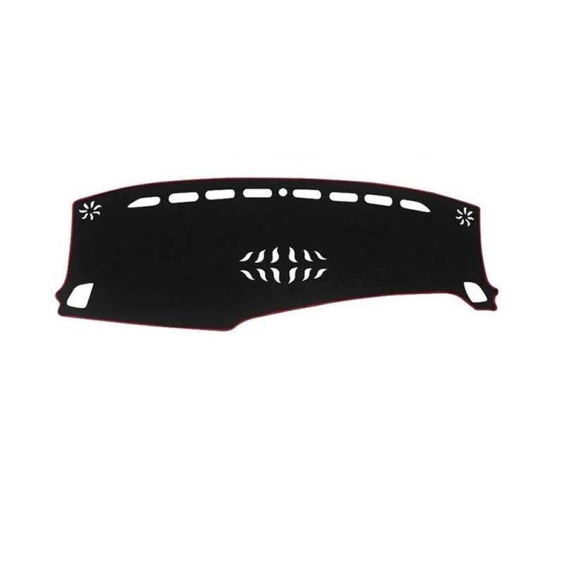Für Kia Für Karneval MPVl KA4 2020~2023 Auto-Armaturenbrett-Abdeckung, Sonnenschutzmatte, Instrumententafel, Teppiche, Zubehör Autoteile(A RHD Red Side) von BANBE