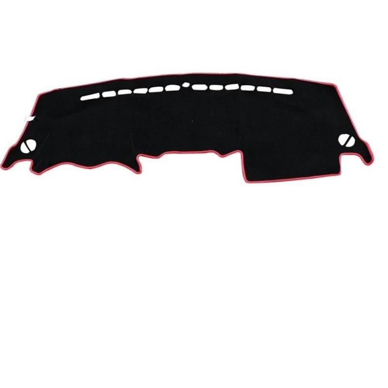 Für Kia Sportage 3 2011-2015 Auto Armaturenbrett Abdeckung Matte Sonnenschutz Pad Instrument Panel Teppiche Schutz Zubehör Autoteile(Rood) von BANBE