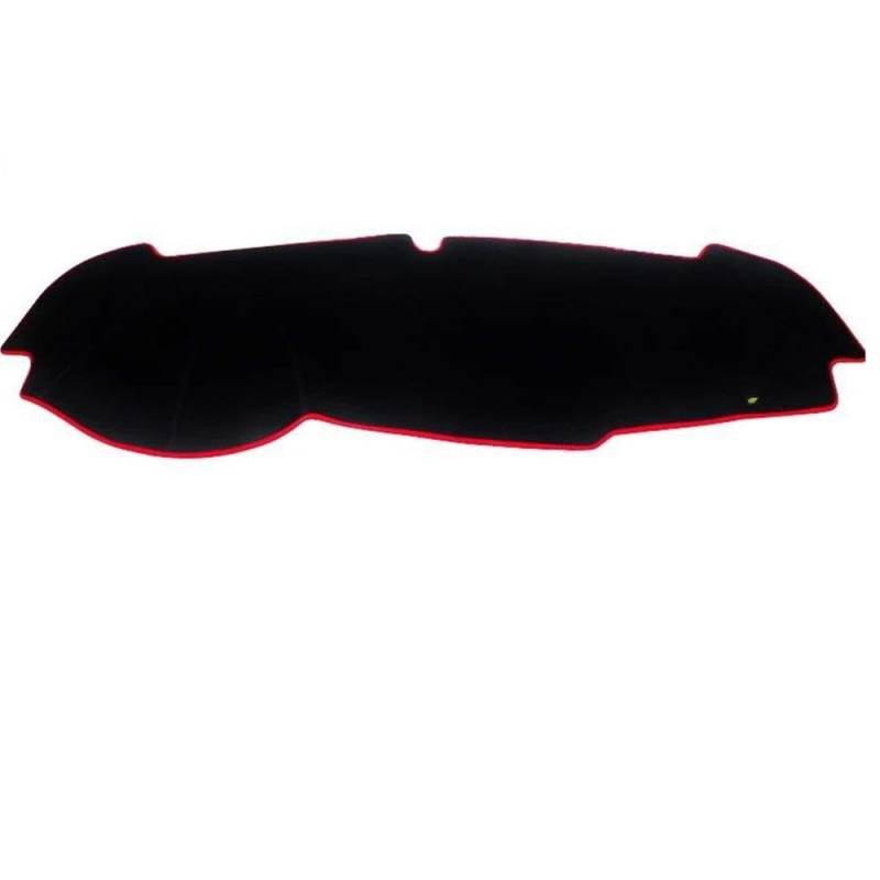 Für Kia Sportage 4 QL 2016-2021 Auto Dashboard Vermeiden Licht Pad Instrument Matten Teppiche Zubehör Autoteile(LHD Red Side) von BANBE