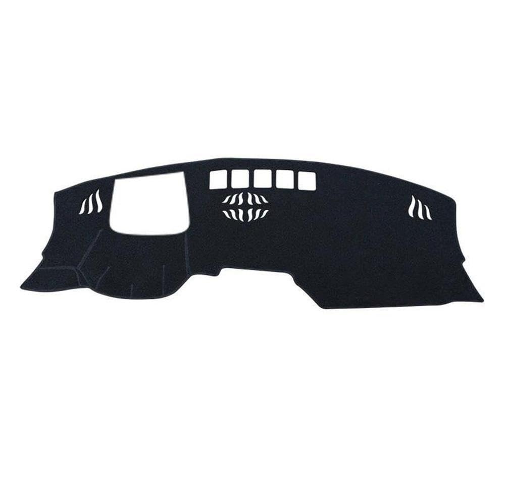 Für Mazda 6 2018 2019 2020 2021 2022 Auto Dashboard Abdeckung Matte Sonnenschutz Pad Teppiche Fall Protector Zubehör Autoteile(With HUD Black) von BANBE