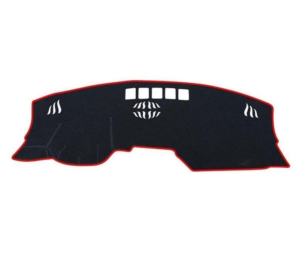 Für Mazda 6 2018 2019 2020 2021 2022 Auto Dashboard Abdeckung Matte Sonnenschutz Pad Teppiche Fall Protector Zubehör Autoteile(Without HUD Red) von BANBE