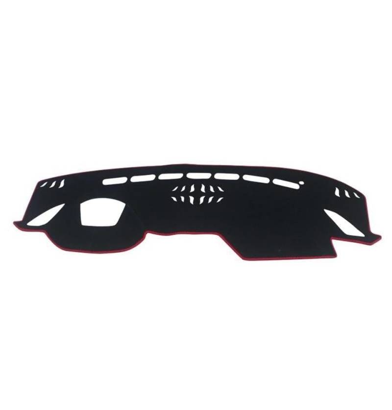Für Mazda 6 GJ GL 2013~2017 Auto Armaturenbrett Sonnenschutz Abdeckung Instrument Schreibtisch rutschfeste Matte Zubehör Autoteile(Rood,B) von BANBE