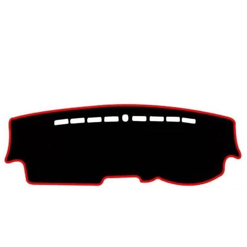 Für Mg Hs EHS PHEV 2018~2024 Auto Abdeckung Dash Matte Sonnenschutz Instrument Schreibtisch rutschfeste Autoteile(Right-Hand Drive Red) von BANBE