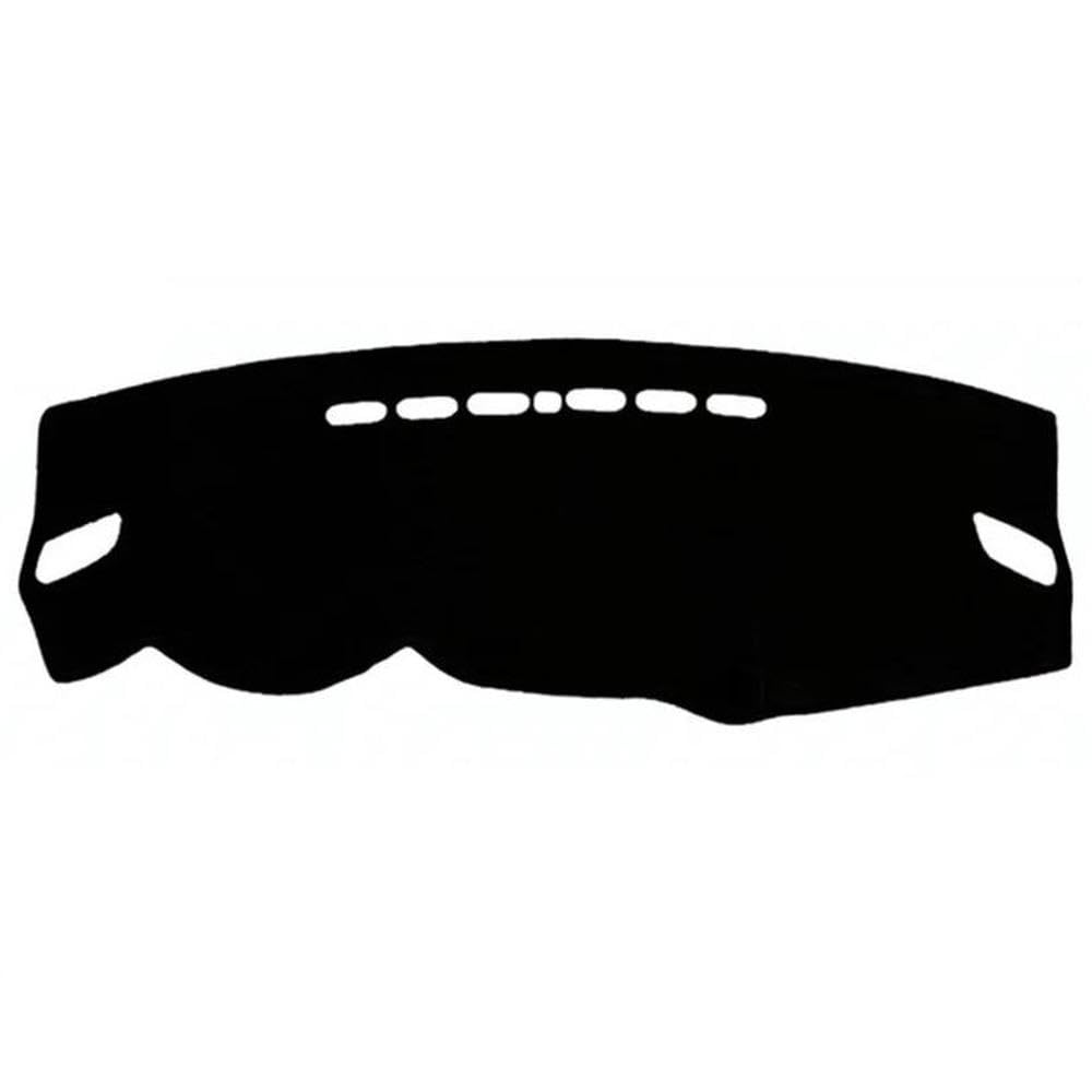 Für Mitsubishi Outlander 2013-2021 Auto Dashmat Dashboard Abdeckung Matte Armaturenbrett Sonnenschirm Schützen Teppich Zubehör Autoteile(Black,LHD) von BANBE