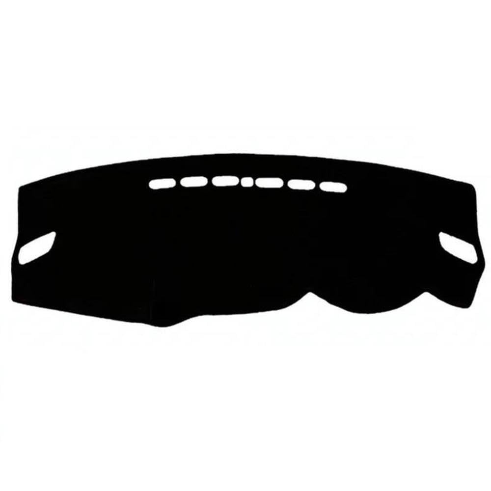 Für Mitsubishi Outlander 2013-2021 Auto Dashmat Dashboard Abdeckung Matte Armaturenbrett Sonnenschirm Schützen Teppich Zubehör Autoteile(Black,RHD) von BANBE