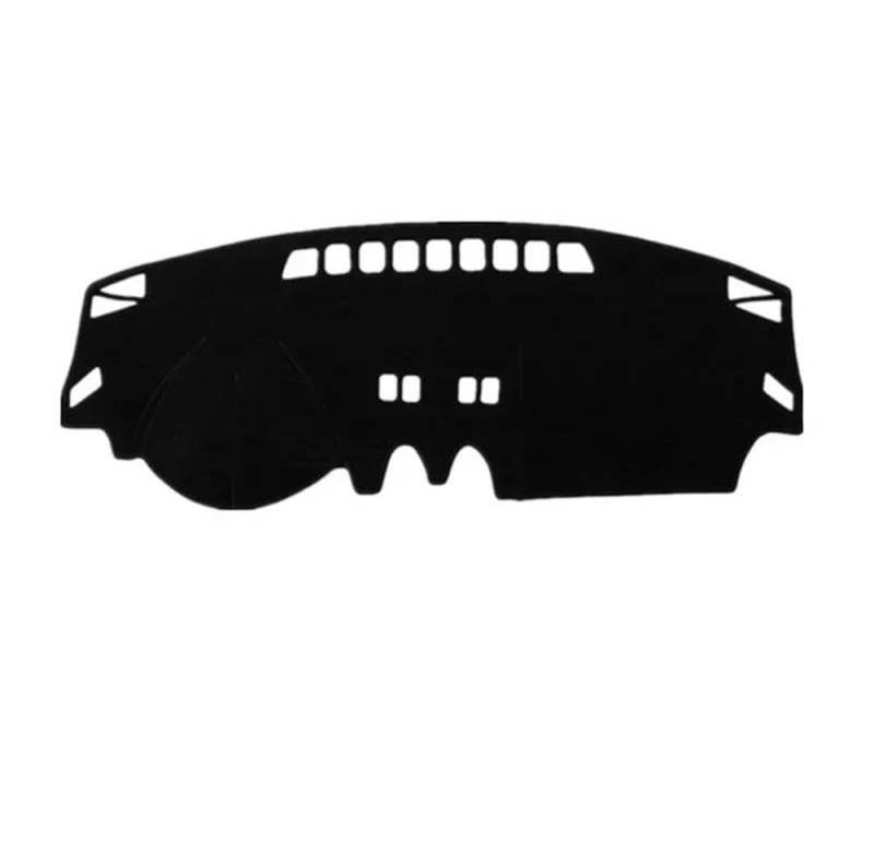 Für Nissan Qashqai J10 Rogue 2006-2013 Auto Dashboard Abdeckung Matte Pad Dashmat Sonnenschutz Teppich Autoteile(Without Navigation,LHD) von BANBE