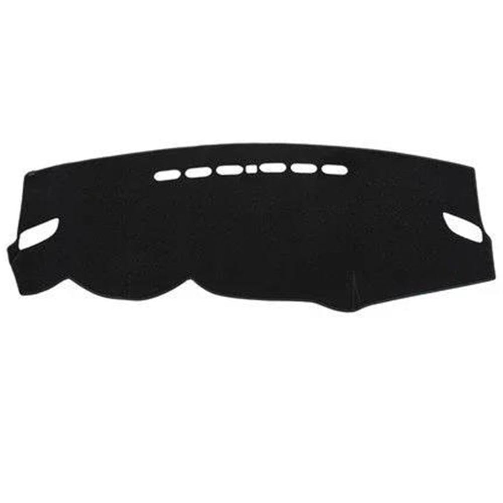 Für Outlander 2013-2021 Auto-Armaturenbrett-Abdeckung, Schale, Armaturenbrett-Matte, Sonnenschirm, Teppich, Polsterschutzmatte Autoteile(Black) von BANBE