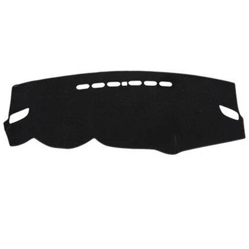 Für Outlander 2013-2021 Auto-Armaturenbrett-Abdeckung, Schale, Armaturenbrett-Matte, Sonnenschirm, Teppich, Polsterschutzmatte Autoteile(Black) von BANBE