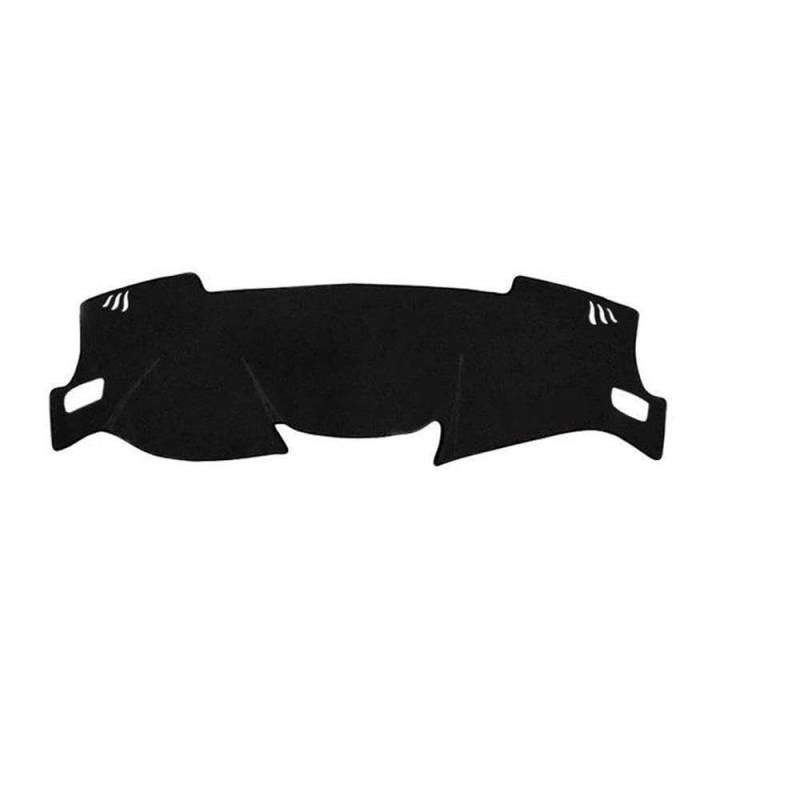 Für Qashqai J11 2014~2020 Auto Armaturenbrett Abdeckung Matte Sonnenschutz Matte Armaturenbrett Teppich Zubehör Autoteile(LHD Black Side) von BANBE