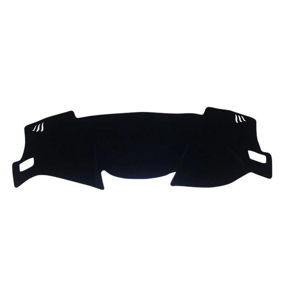 Für Qashqai J11 2014~2020 Auto Armaturenbrett Abdeckung Matte Sonnenschutz Matte Armaturenbrett Teppich Zubehör Autoteile(RHD Black Side) von BANBE