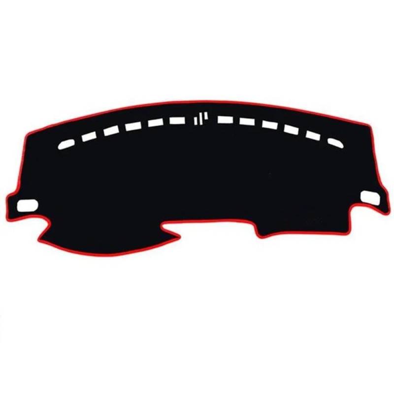 Für Suzuki Ciaz 2014-2018 Auto Armaturenbrett Abdeckung Matte Pad Innen Armaturenbrett Sonnenschirm Teppich Schutz Zubehör Autoteile(Rood,LHD) von BANBE